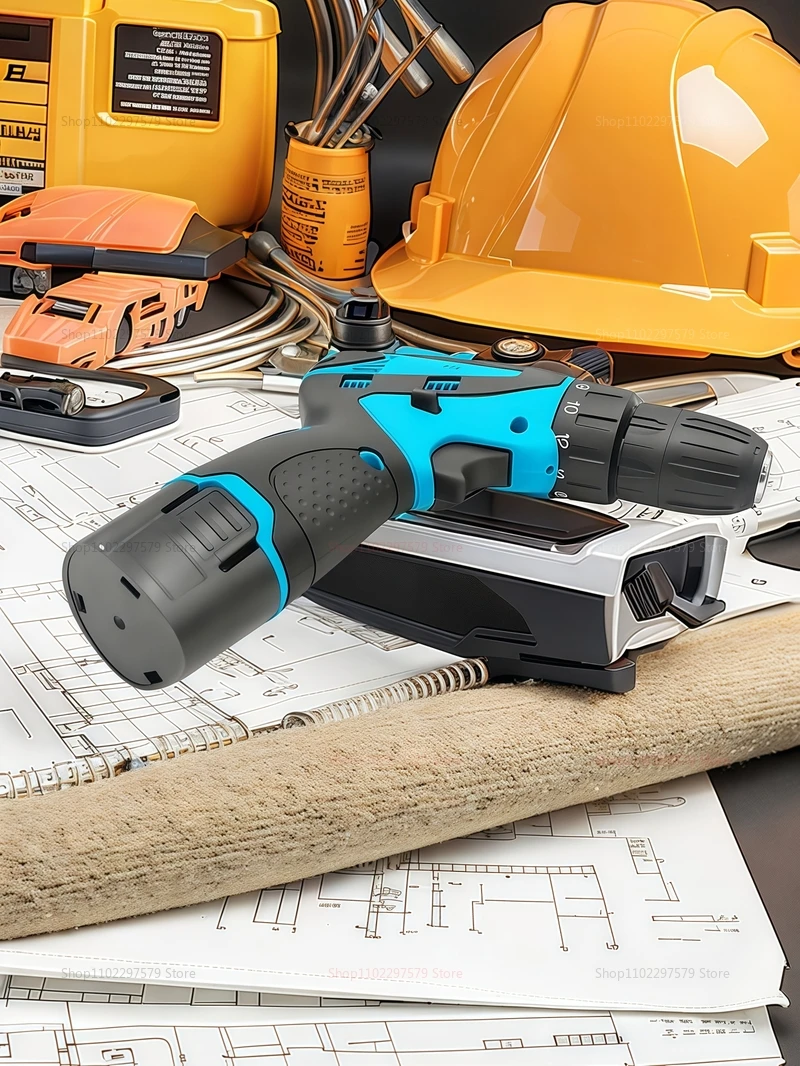 12V Cordless Electric Drill Kit Portable Mini Wireless Power Drill with Polishing Grinding Screwdriver for Home DIY Repair 12V Cordless Electric Drill Kit Portable Mini Wireless Power Drill with Polishing Grinding Screwdriver for Home DIY Repair