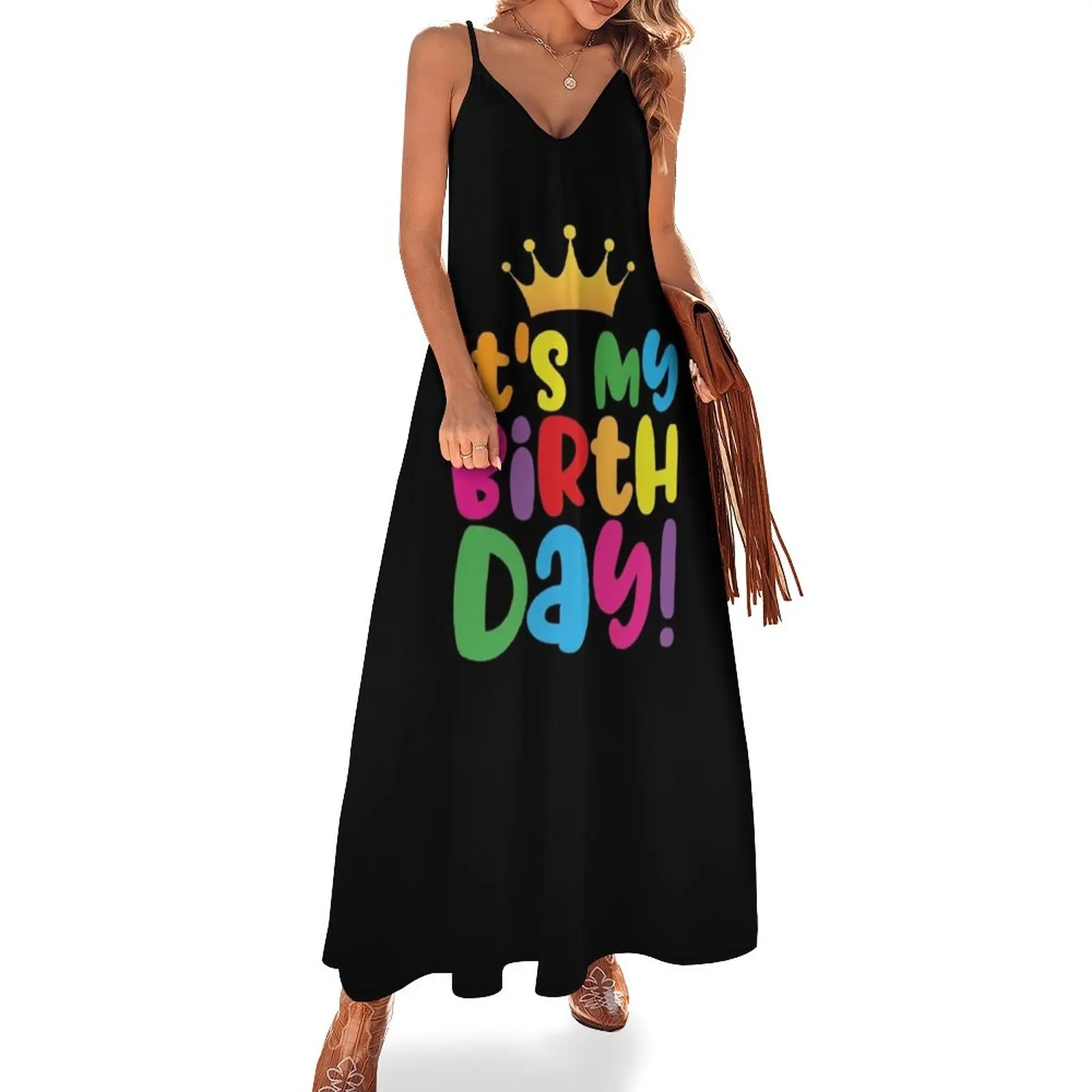 New It's My Birthday - Birthday Party Outfit - Birthday Sleeveless Dress evening dress ladies loose women's dress
New It's My Birthday - Birthday Party Outfit - Birthday Sleeveless Dress evening dress ladies loose women's dress