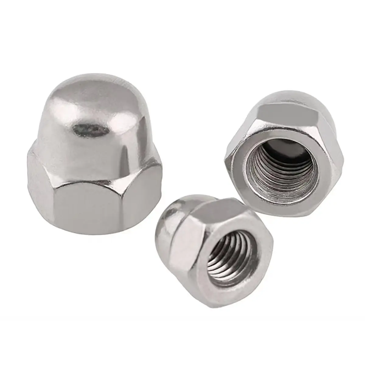 Cap Nut M3 M4 M5 M6 M8 M10 M12-M24 Stainless Steel Decorative Cap Nuts Caps Covers DIN1587
Cap Nut M3 M4 M5 M6 M8 M10 M12-M24 Stainless Steel Decorative Cap Nuts Caps Covers DIN1587
