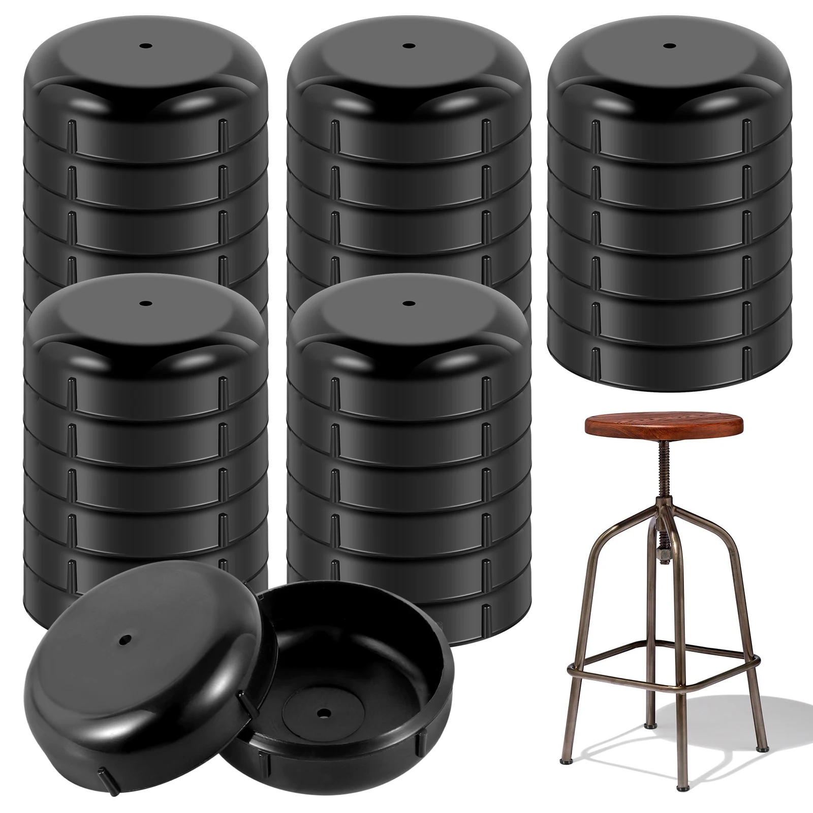 32Pcs Chair Leg Glides 1.5 Inch Reusable Plastic Furniture Feet Caps Round Anti-scratch Chair Leg Floor Protectors Outdoor
32Pcs Chair Leg Glides 1.5 Inch Reusable Plastic Furniture Feet Caps Round Anti-scratch Chair Leg Floor Protectors Outdoor
