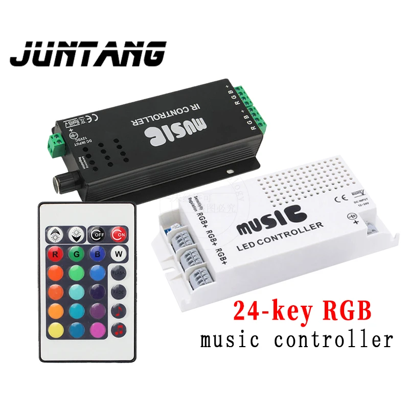 24-key iron shell colorful led controller intelligent infrared music voice control rgb magic lights with controller 
24-key iron shell colorful led controller intelligent infrared music voice control rgb magic lights with controller