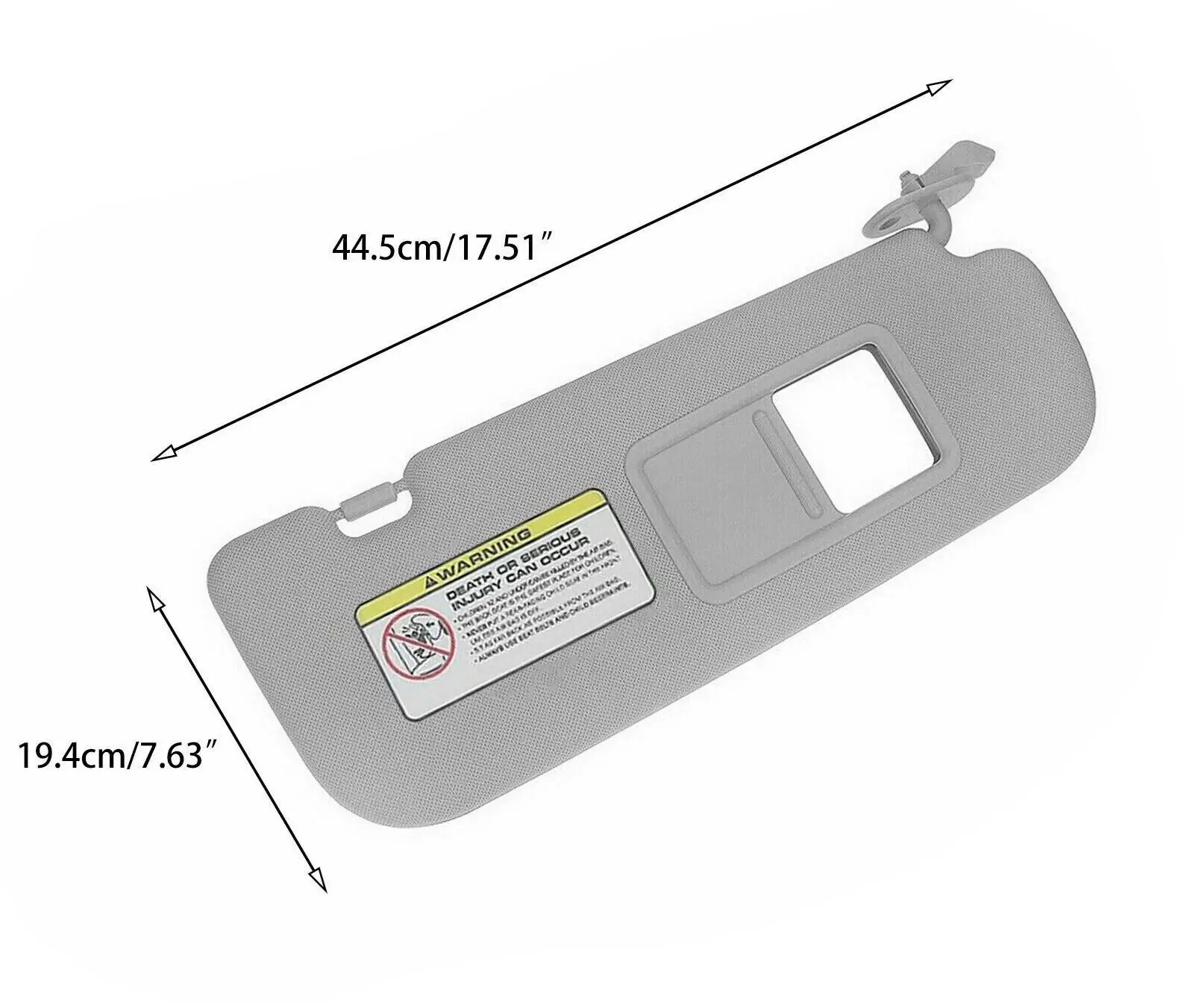 AP02 Driver Left Side / Right Passenger Side Sun Visor For Hyundai Veloster 2012 2013 2014 2015
AP02 Driver Left Side / Right Passenger Side Sun Visor For Hyundai Veloster 2012 2013 2014 2015