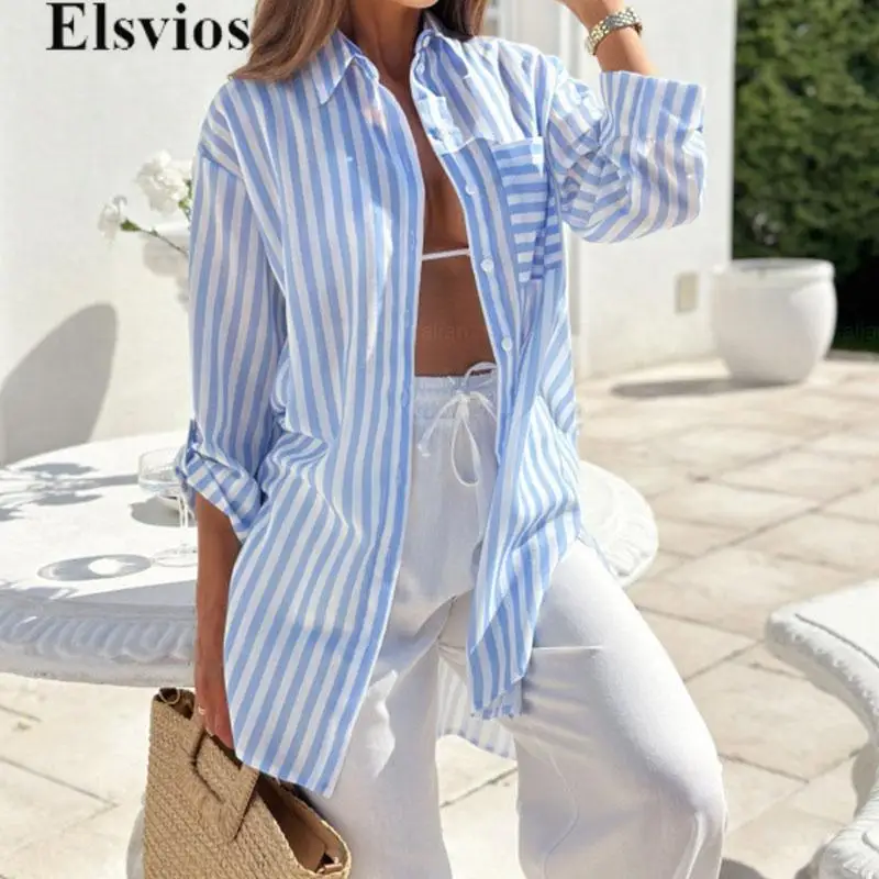 Women Lace-up Turn Down Collar Cardigan Dresses 2024 Lace-up Button Party Dress Summer Casual Long Sleeve Striped Shirt Dress
Women Lace-up Turn Down Collar Cardigan Dresses 2024 Lace-up Button Party Dress Summer Casual Long Sleeve Striped Shirt Dress