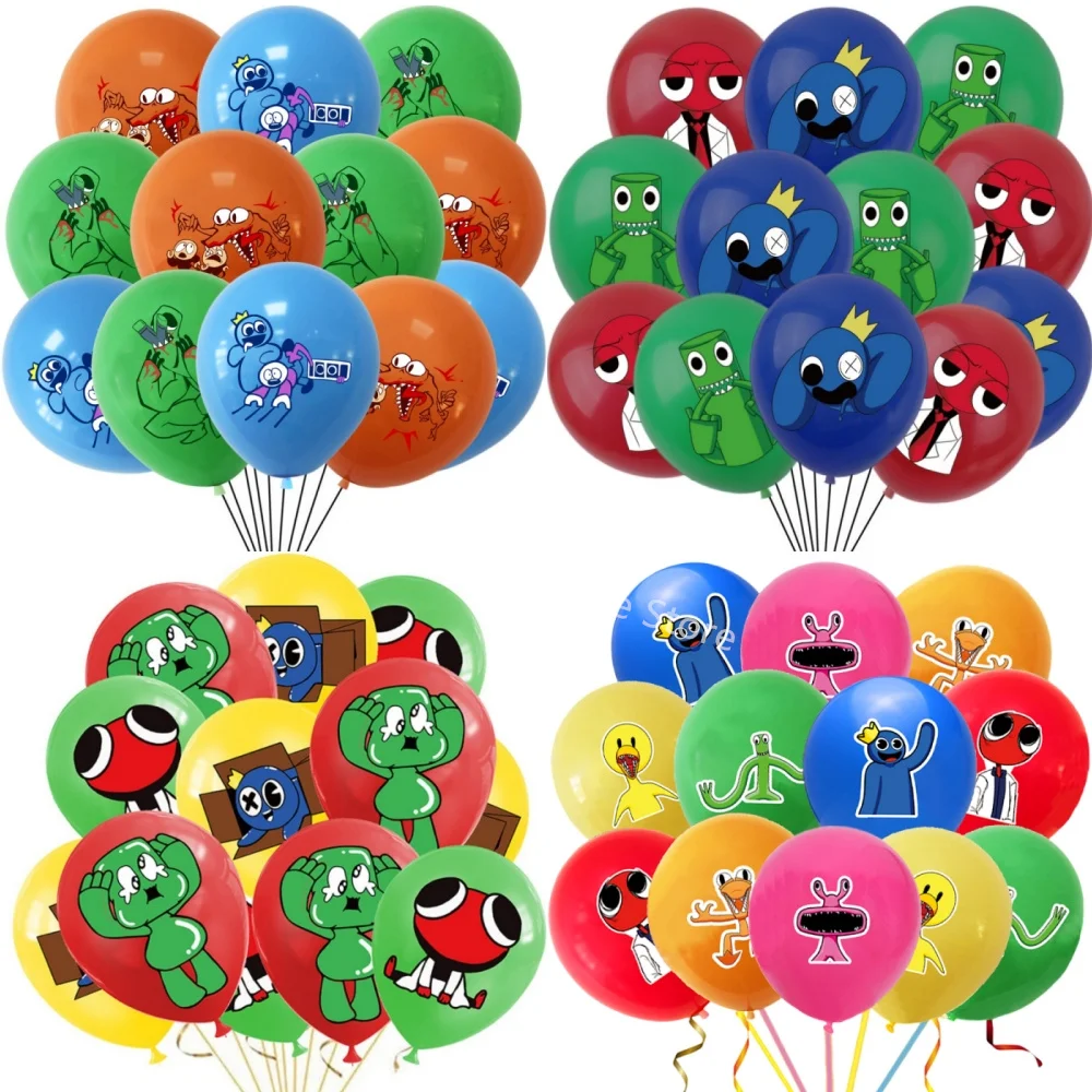 12/24pcs Rainbow Friends Latex Balloon Party Supplies 12Inch Video Games Party Balloons for Baby Shower Kid Birthday Party Decor 
12/24pcs Rainbow Friends Latex Balloon Party Supplies 12Inch Video Games Party Balloons for Baby Shower Kid Birthday Party Decor
