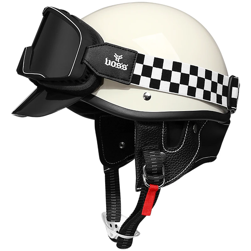 Summer retro motorcycle helmet, male and female Harley half helmet, Japanese electric motorcycle helmet, small helmet, ladle
Summer retro motorcycle helmet, male and female Harley half helmet, Japanese electric motorcycle helmet, small helmet, ladle