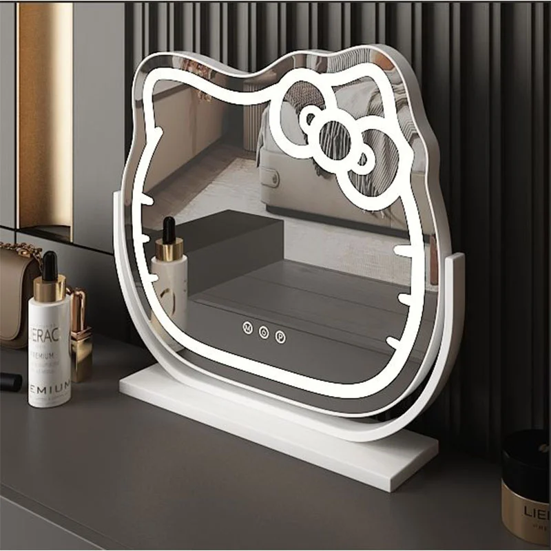 Hello Kitty Large LED Makeup Mirro Sanrio Anime 3 Colors Light Modes Rechargeable Touch Screen Cosmetics Mirror Home Decoration
Hello Kitty Large LED Makeup Mirro Sanrio Anime 3 Colors Light Modes Rechargeable Touch Screen Cosmetics Mirror Home Decoration