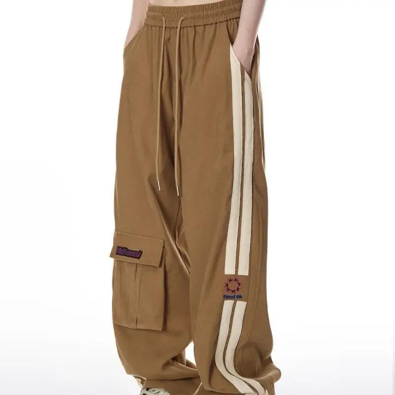 Deeptown Vintage Striped Women's Cargo Pants Autumn Hippie Baggy Japanese Harajuku Jogging Man Streetwear Trousers 90s Aesthetic
Deeptown Vintage Striped Women's Cargo Pants Autumn Hippie Baggy Japanese Harajuku Jogging Man Streetwear Trousers 90s Aesthetic