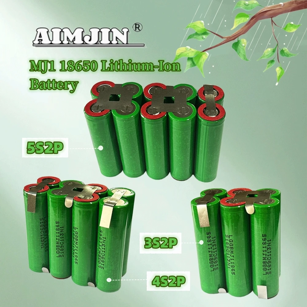 3S2P 4S2P 5S2P MJ1 18650 Lithium-Ion - Custom battery package, 7000mAh welding battery, 10.8 V/14.8V/18V
3S2P 4S2P 5S2P MJ1 18650 Lithium-Ion - Custom battery package, 7000mAh welding battery, 10.8 V/14.8V/18V