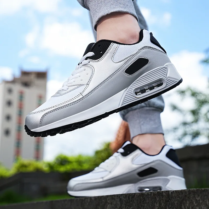 Mens Thick Sole Sneakers Premium Brand Casual Shoes for Men Shock Absorbing Air Cushion Men's Running Shoes Zapatos Para Hombres
Mens Thick Sole Sneakers Premium Brand Casual Shoes for Men Shock Absorbing Air Cushion Men's Running Shoes Zapatos Para Hombres