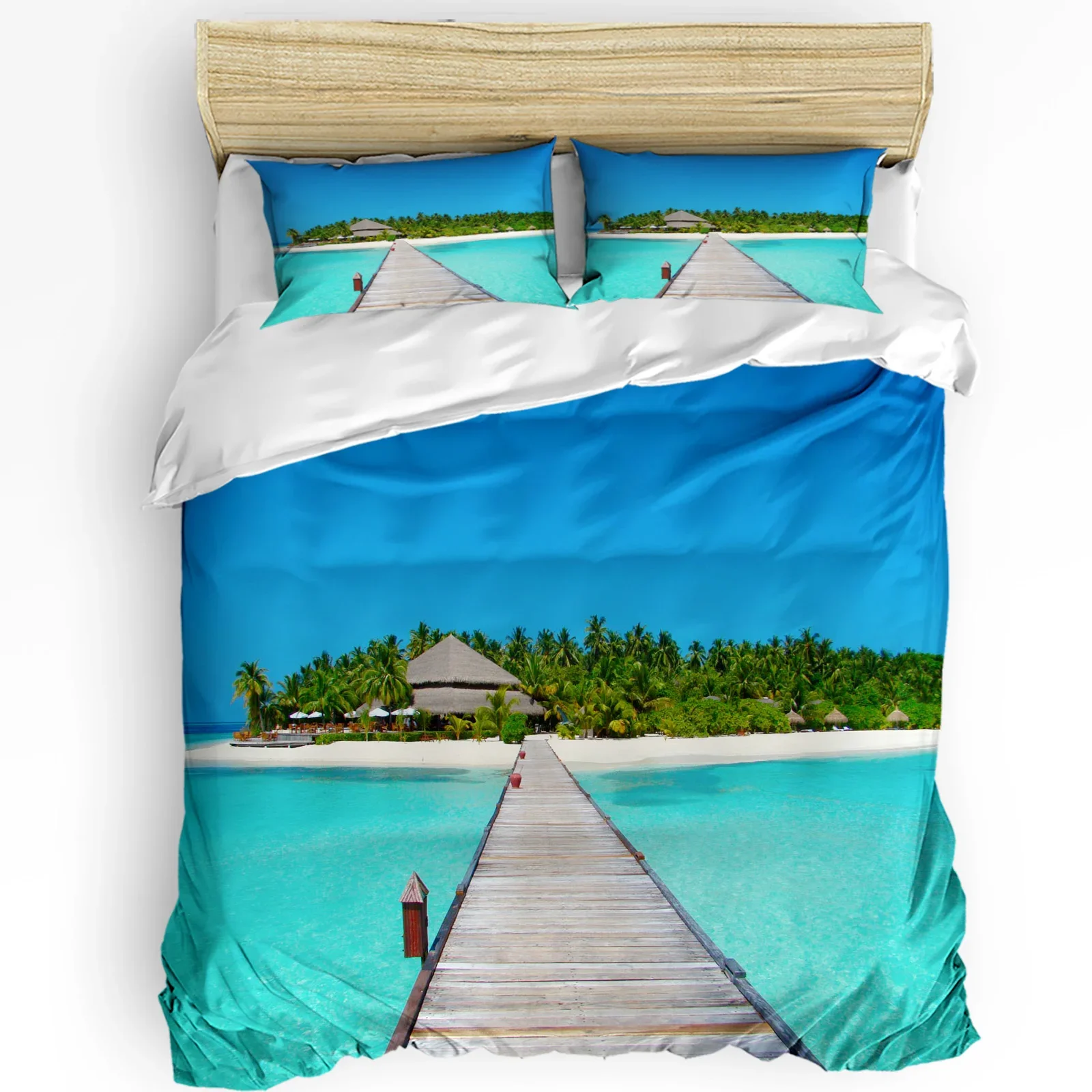 Island Beach Sea Resort Island Blue Maldives Scenic Sky 3pcs Bedding Set For Bed Home Textile Duvet Cover Quilt Cover Pillowcase
Island Beach Sea Resort Island Blue Maldives Scenic Sky 3pcs Bedding Set For Bed Home Textile Duvet Cover Quilt Cover Pillowcase