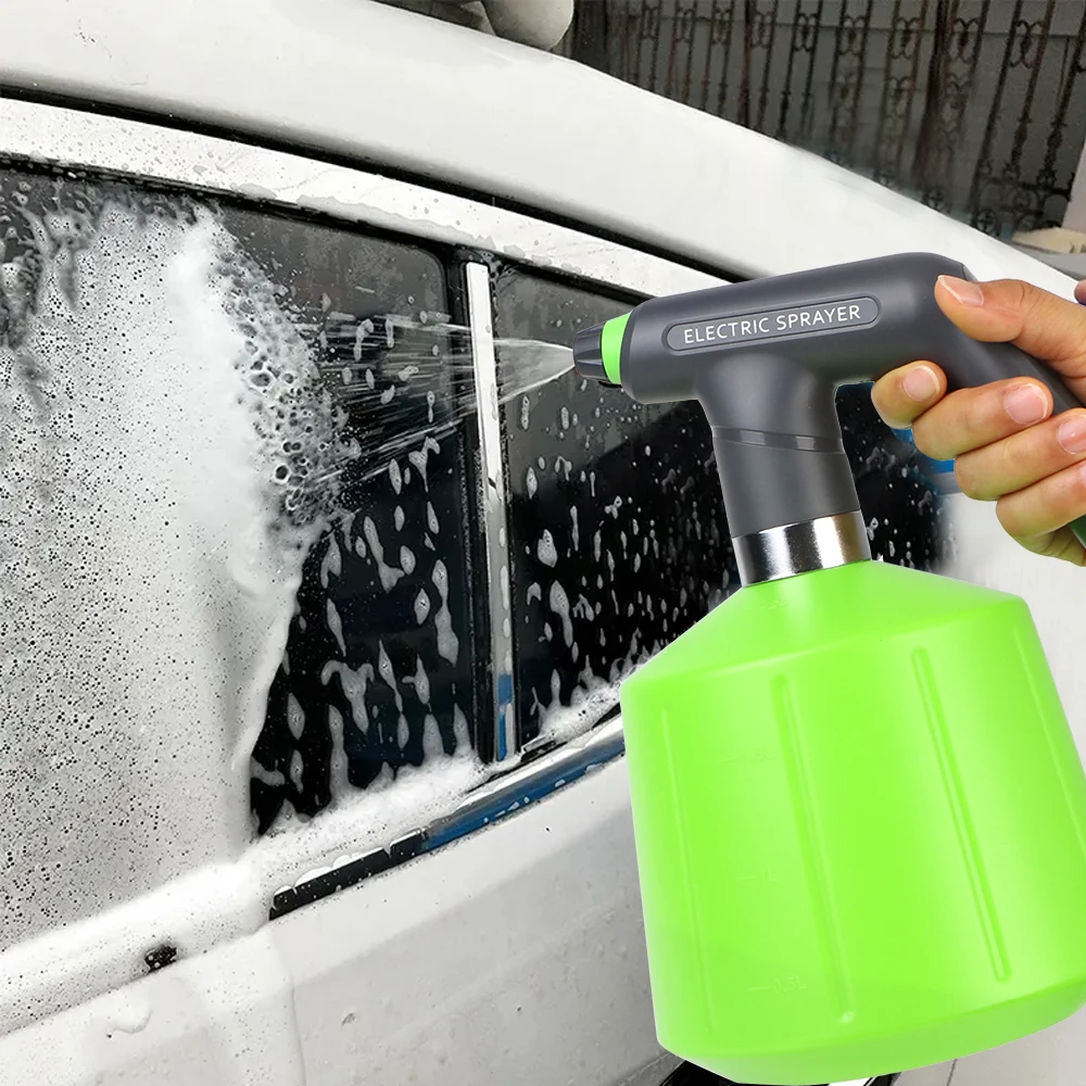 

Gardening Fogger Electric Water Sprayer Sterilization Car Wash Tool Automatic Garden Watering Can 2L Plant Mist Spray Bottle