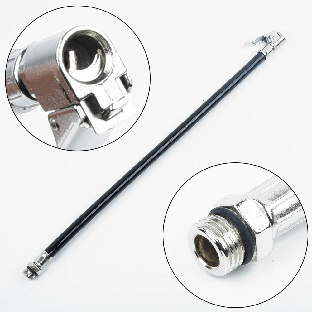 1pc Cars Truck Air Tire Pressure Meter Inflator Auto Automobile Flexible Rubber Hose Inflatable Hose Tire Pressure Gun Accessory
1pc Cars Truck Air Tire Pressure Meter Inflator Auto Automobile Flexible Rubber Hose Inflatable Hose Tire Pressure Gun Accessory