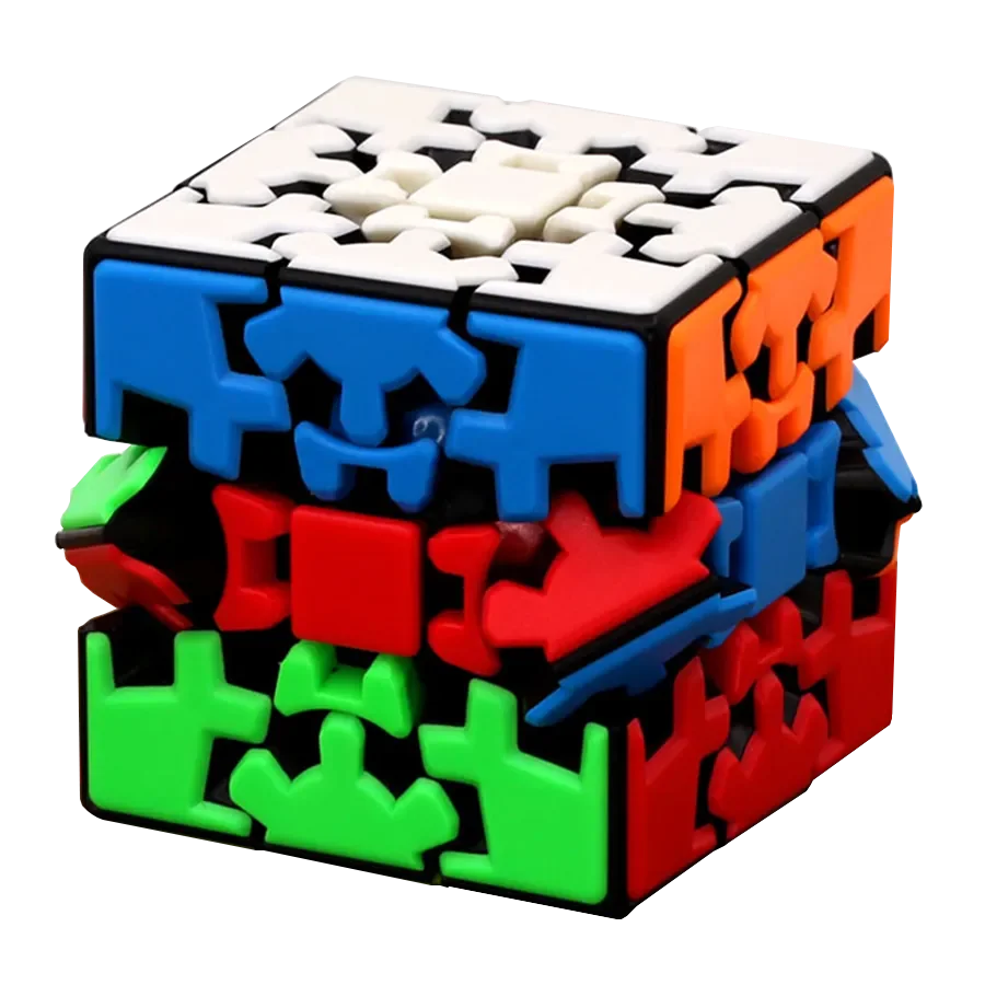 

Puzzle Toys Gear Magic Cube 3x3 For Children Kids Gift Toy 큐브 кубики Cubo Mágico Gearwheel Magico Puzzle головоломка 기어큐브 Twist