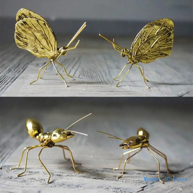 Nordic for Creative Metal 3D Sculpture Animal for Butterfly Alloy Statues Modern Desktop Decoration O
Nordic for Creative Metal 3D Sculpture Animal for Butterfly Alloy Statues Modern Desktop Decoration O