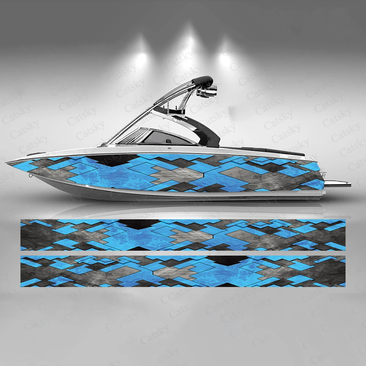 Abstract Blue Grey Colorful Boat Sticker Fashion Custom Fish Boat-Sticker Vinyl Waterproof Boat Wrap Graphic Boat Wrap Decal
Abstract Blue Grey Colorful Boat Sticker Fashion Custom Fish Boat-Sticker Vinyl Waterproof Boat Wrap Graphic Boat Wrap Decal