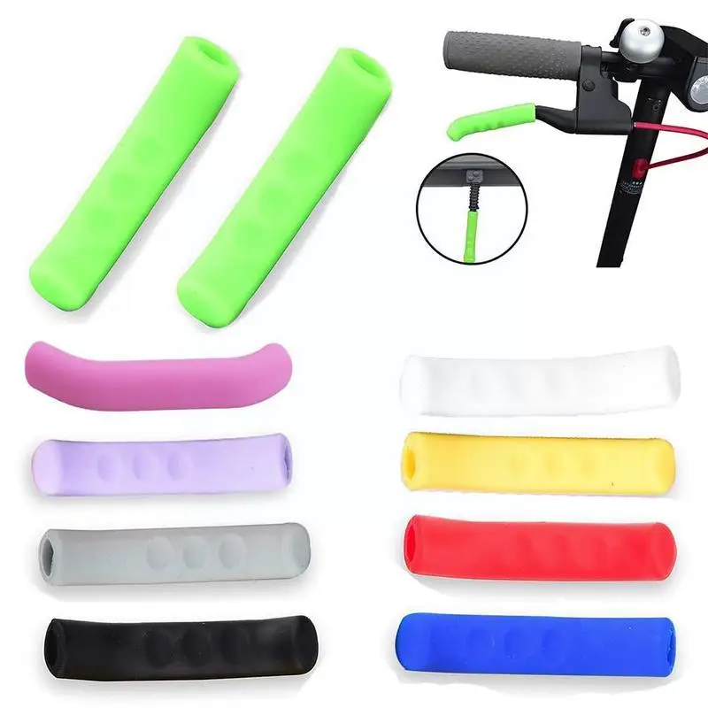 2pcs/set Antiskid Silicone Electric Scooter Brake Handle Cover For Electric Scooter High Resistance Grips Protector Cover D6D6
2pcs/set Antiskid Silicone Electric Scooter Brake Handle Cover For Electric Scooter High Resistance Grips Protector Cover D6D6