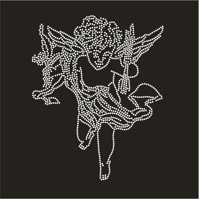 Angel Rhinestones Thermo-Stickers For Clothes Custom Hot Fix Crystal Patches Applique Thermal Badge Diy Clothes Decoration
Angel Rhinestones Thermo-Stickers For Clothes Custom Hot Fix Crystal Patches Applique Thermal Badge Diy Clothes Decoration