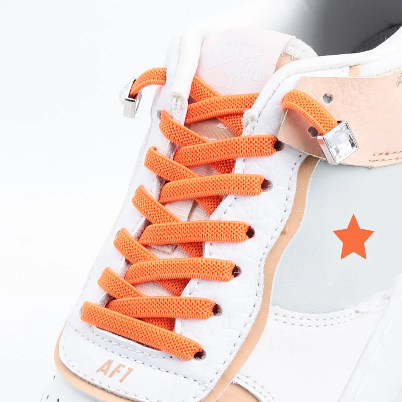 1Pair Diamond Elastic Laces Sneakers No Tie Shoelaces Colorful Rhinestone Shoe laces Without Ties Kids Adult Quick Flat Shoelace
1Pair Diamond Elastic Laces Sneakers No Tie Shoelaces Colorful Rhinestone Shoe laces Without Ties Kids Adult Quick Flat Shoelace