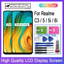 Ensemble écran tactile LCD de remplacement, 6.5 pouces, pour Realme C3 5 5i 6i, Original=