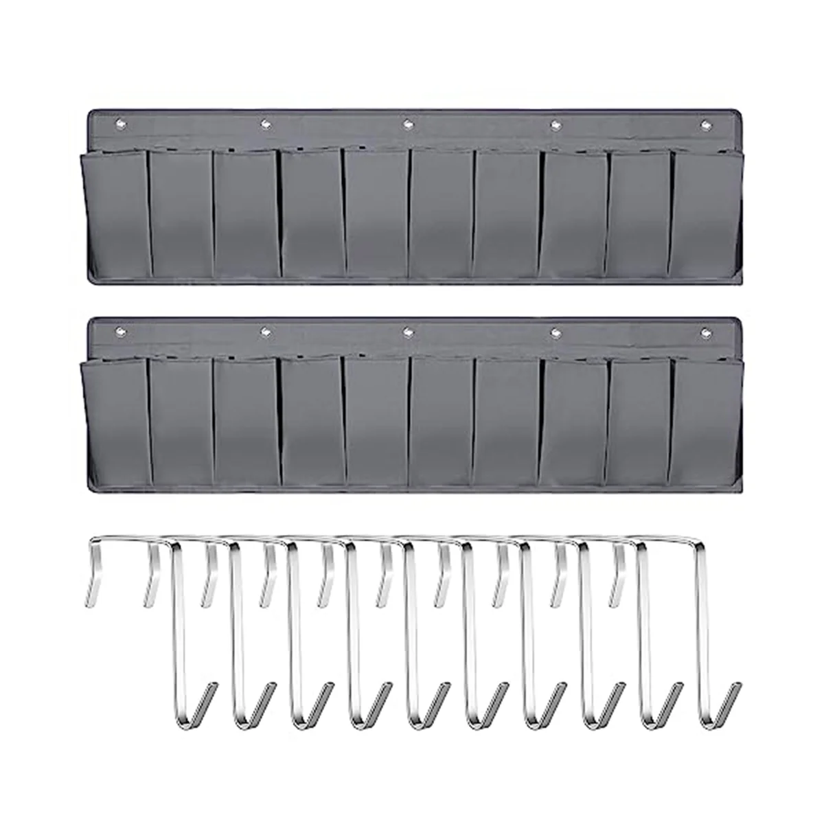 2Pcs RV ShoeBag RV Shoe Storage Organizer 44.1 Inch Hanging ShoeBag Bedside Storage Bag with 10 for Shoes Toy Tool A
2Pcs RV ShoeBag RV Shoe Storage Organizer 44.1 Inch Hanging ShoeBag Bedside Storage Bag with 10 for Shoes Toy Tool A