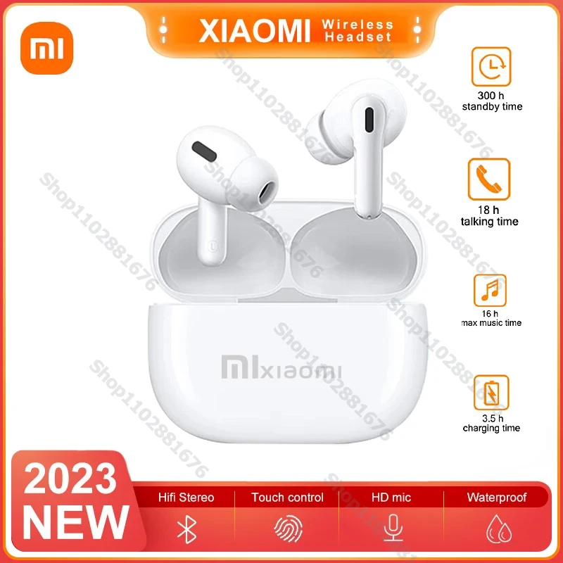 Xiaomi Wireless Bluetooth Earphones AirPro Sport Headphone Touch Control Wireless Earbuds HD MicNoise Reduction Earbuds
Xiaomi Wireless Bluetooth Earphones AirPro Sport Headphone Touch Control Wireless Earbuds HD MicNoise Reduction Earbuds