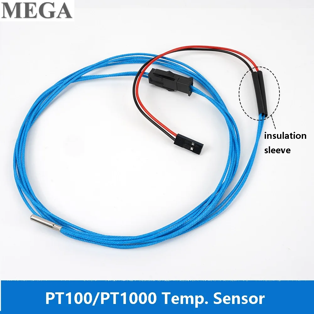PT100 PT1000 Sensor Temperature Sesnor Probe 3*15mm Hotend 3D Printer Parts Thermocouple Controller for CR10 V6 NF Crazy Hot End
PT100 PT1000 Sensor Temperature Sesnor Probe 3*15mm Hotend 3D Printer Parts Thermocouple Controller for CR10 V6 NF Crazy Hot End