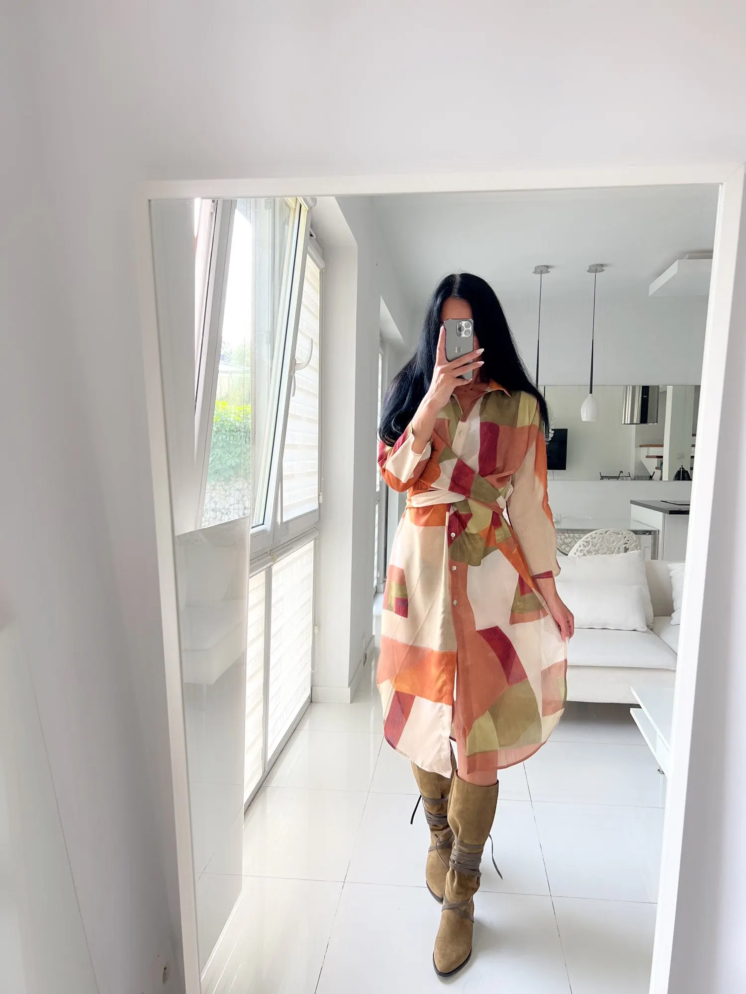 2022 Summer Women Fashion Long Sleeve V-Neck Single-Breasted Ramie Printed Dresses Female Simple Elegant Long Dress
2022 Summer Women Fashion Long Sleeve V-Neck Single-Breasted Ramie Printed Dresses Female Simple Elegant Long Dress