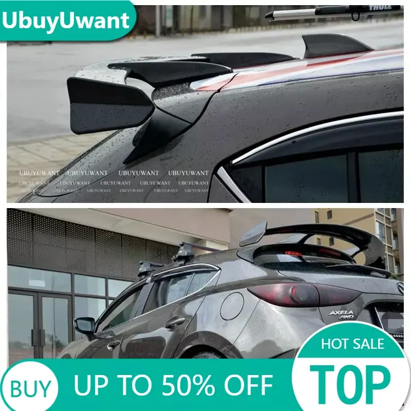 For Mazda3 Axela hatchback 2015-2018 Car Tail Wing Decoration Carbon Fiber/FRP Rear Trunk Spoiler Car Styling For Mazda 3
For Mazda3 Axela hatchback 2015-2018 Car Tail Wing Decoration Carbon Fiber/FRP Rear Trunk Spoiler Car Styling For Mazda 3