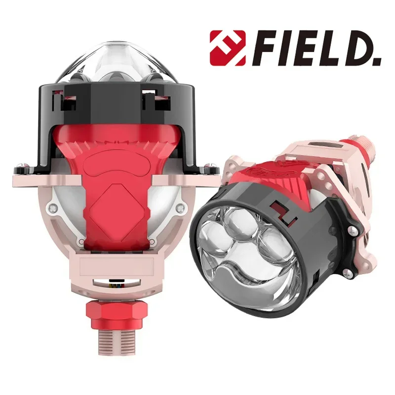 

Field V2 Bi Led Lenses 3 inch Projector Matrix Headlight for H4 H7 9006 LED Spotlight Laser Projector LED Light Auto Accessories