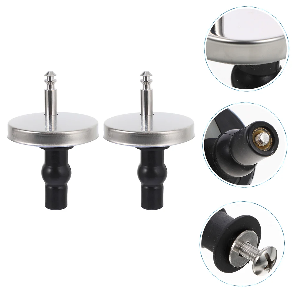 2pcs Stainless Steel Toilet Seat Bolts Screws Tops Universal Toilet Seat Screw
2pcs Stainless Steel Toilet Seat Bolts Screws Tops Universal Toilet Seat Screw