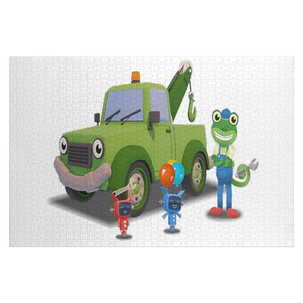 Gecko's Garage, Garage Gecko's GG Jigsaw Puzzle For Children Custom Name Child Toy Puzzle
Gecko's Garage, Garage Gecko's GG Jigsaw Puzzle For Children Custom Name Child Toy Puzzle
