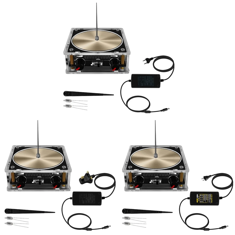 For Tesla Gold Music Coil Artificial Lightning-Pattern Touchable Audio Input Bluetooth Science Experiment Coil
For Tesla Gold Music Coil Artificial Lightning-Pattern Touchable Audio Input Bluetooth Science Experiment Coil
