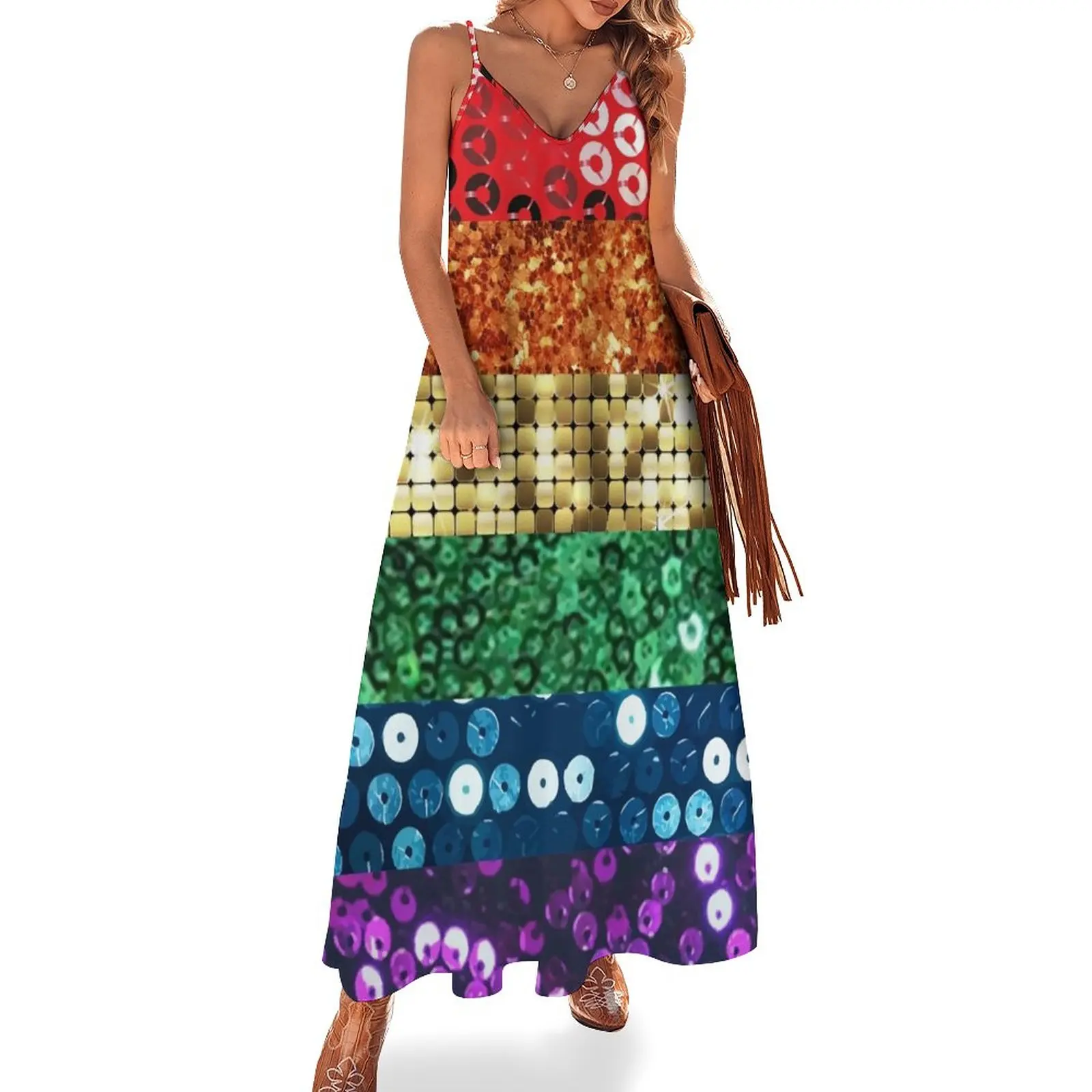 sequin print pride flag Sleeveless Dress dresses ladies 2023 summer clothes for woman
sequin print pride flag Sleeveless Dress dresses ladies 2023 summer clothes for woman