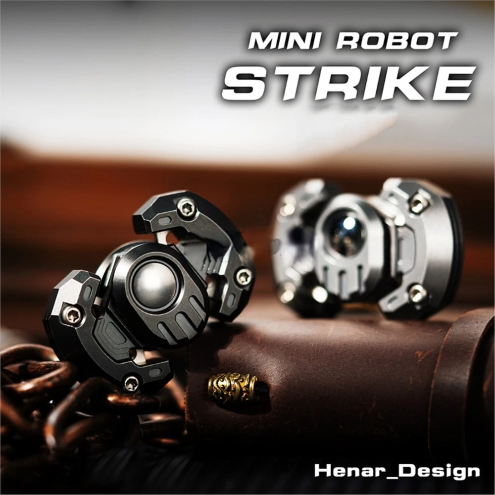 WANWU EDC Мини-робот Strike, механический простой Спиннер, металлическая игрушка для декомпрессии, металлическая игрушка
WANWU EDC Мини-робот Strike, механический простой Спиннер, металлическая игрушка для декомпрессии, металлическая игрушка