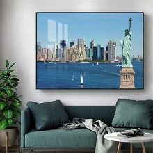 Custom New York Statue of Liberty Canvas Poster Silk Fabric Modern Style Prints Party House Decor Room#211217-37
Custom New York Statue of Liberty Canvas Poster Silk Fabric Modern Style Prints Party House Decor Room#211217-37