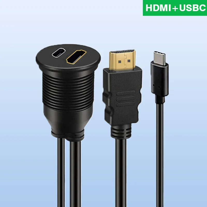 Кабель-удлинитель с HDMI штекером на гнездо USB C для автомобильной яхты, кабель передачи данных, водонепроницаемый кабель с поддержкой 4K HD
Кабель-удлинитель с HDMI штекером на гнездо USB C для автомобильной яхты, кабель передачи данных, водонепроницаемый кабель с поддержкой 4K HD