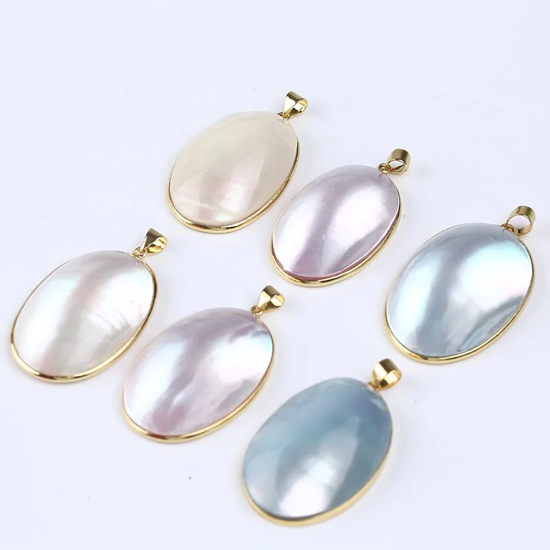 20*30mm/26*37mm Natural Mabe Pearl SeaShell DIY Handmade Cabochon Charm Oval Pendant Jewelry Gift
20*30mm/26*37mm Natural Mabe Pearl SeaShell DIY Handmade Cabochon Charm Oval Pendant Jewelry Gift