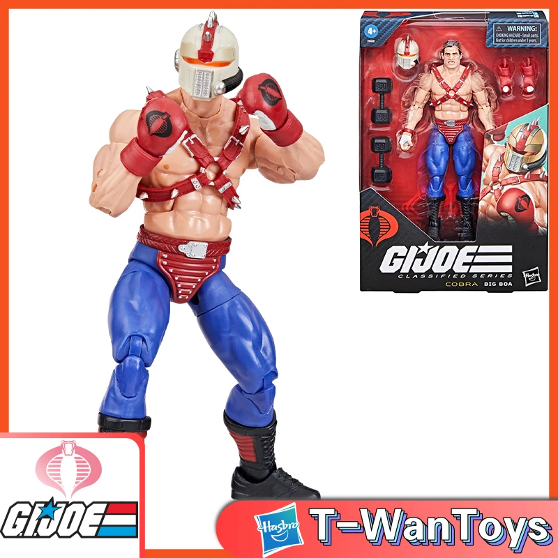 Hasbro G.I. Joe Classified Series #114, Big Boa 6-Inch (15Cm) Action Figure Premium Collectible Toys Windowed Packaging
Hasbro G.I. Joe Classified Series #114, Big Boa 6-Inch (15Cm) Action Figure Premium Collectible Toys Windowed Packaging