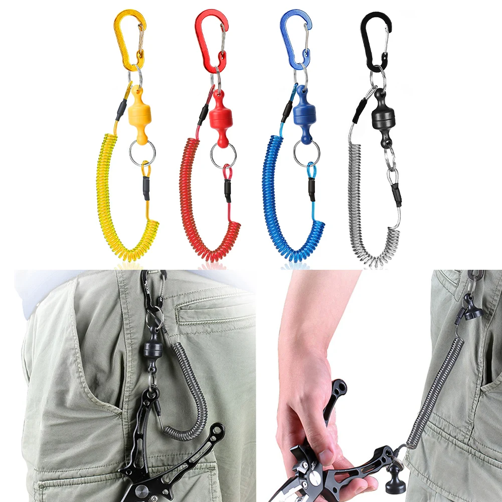 1pc Retention Rope Fishing Lanyard Cable Magnetic Anti Slip Safety Rope Anti Lost Easy Quick Release Rope Clips Net Holder
1pc Retention Rope Fishing Lanyard Cable Magnetic Anti Slip Safety Rope Anti Lost Easy Quick Release Rope Clips Net Holder