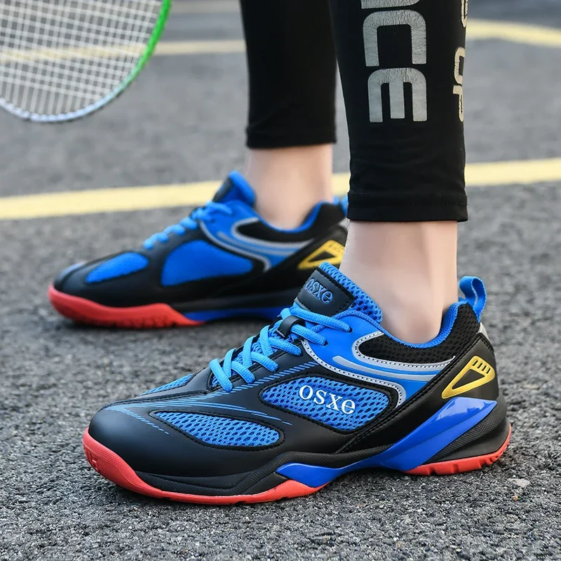 

Новинка Мужская кожаная обувь модная теннисная обувь для настольного тенниса обучающая обувь для бадминтона большой размер 38-46 кроссовки для бега на открытом воздухе