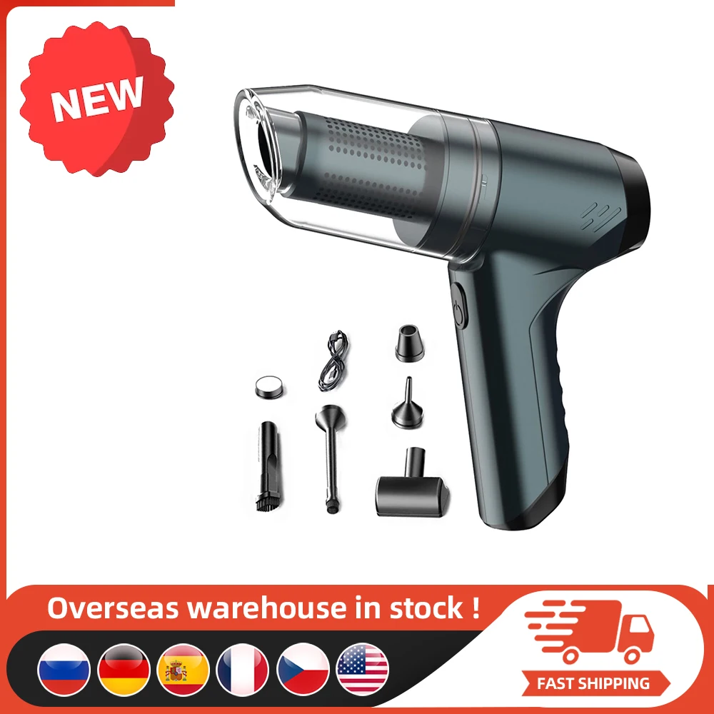 Wireless Vacuum Cleaner Handheld Home Dustcatcher 3 in 1 Suction Inflation Machine Powerful Inflator Pump Dry and Wet Dual-use
Wireless Vacuum Cleaner Handheld Home Dustcatcher 3 in 1 Suction Inflation Machine Powerful Inflator Pump Dry and Wet Dual-use