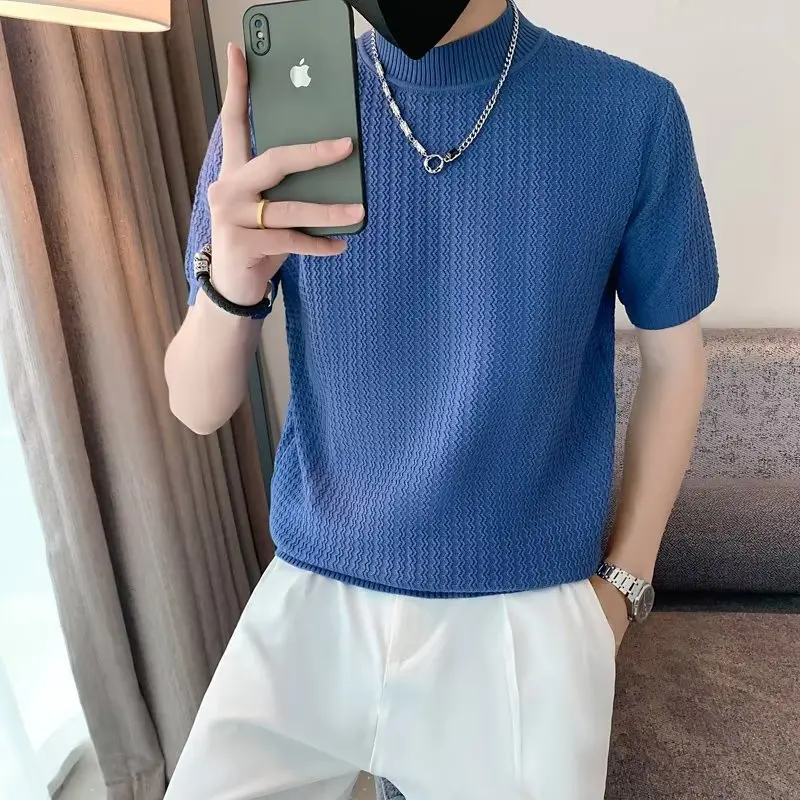 Black Turtleneck T Shirts For Mens Short Sleeves Blue Pullover Mens Stylish Clothing White Cozy Stretch Blouses Summer 2022 Tee
Black Turtleneck T Shirts For Mens Short Sleeves Blue Pullover Mens Stylish Clothing White Cozy Stretch Blouses Summer 2022 Tee
