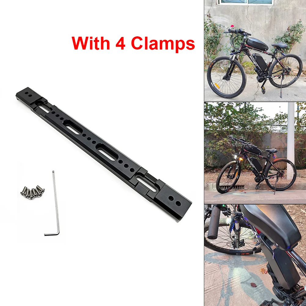 

E-bike Accer E-bike Battery Mount Battery Box Mount Easy To Use Practical Replacement With Wrench Access Aluminum Alloy Black