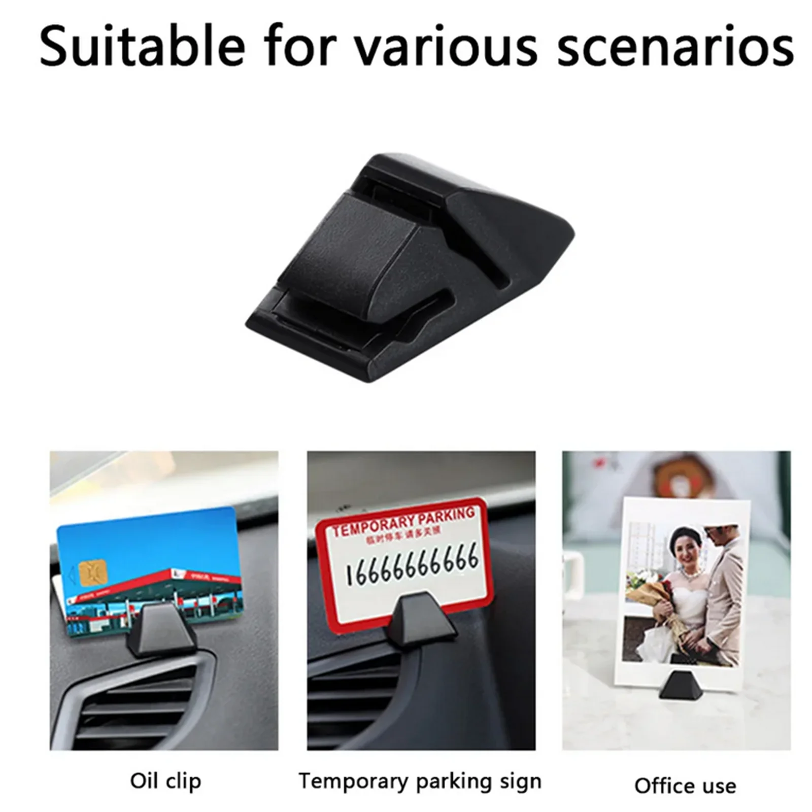 1Pc Car Temporary Parking Sign Card Ticket Holder Clip Multifunctional Home Office Desktop Card Slot Fixed Clip Auto Accessories
1Pc Car Temporary Parking Sign Card Ticket Holder Clip Multifunctional Home Office Desktop Card Slot Fixed Clip Auto Accessories