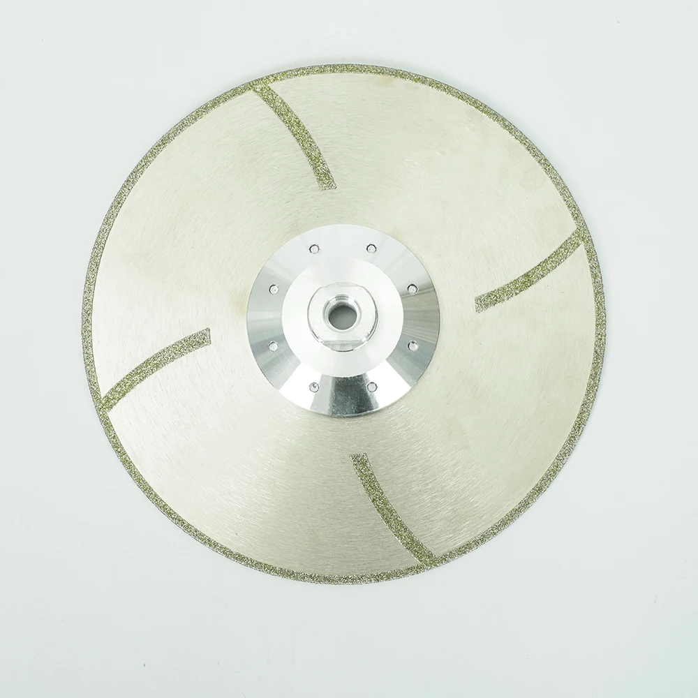 

9"230mm Electroplated Diamond Cutting Disc Star Grinding Disc Stone Concrete Grinding Pad Diamond Cutting Disc With M14 Flange