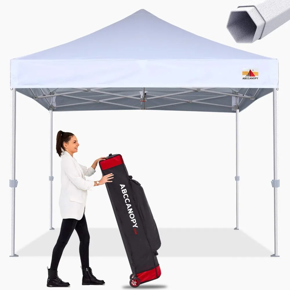 ABCCANOPY Commercial Ez Pop Up Canopy Tent 10x10 Premium-Series, White
ABCCANOPY Commercial Ez Pop Up Canopy Tent 10x10 Premium-Series, White
