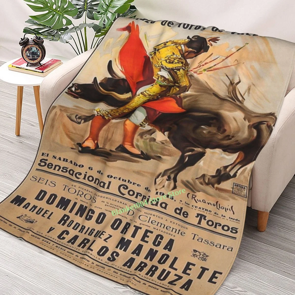 Bullfighting Throw Blanket 3D printed sofa bedroom decorative blanket children adult Christmas gift
Bullfighting Throw Blanket 3D printed sofa bedroom decorative blanket children adult Christmas gift