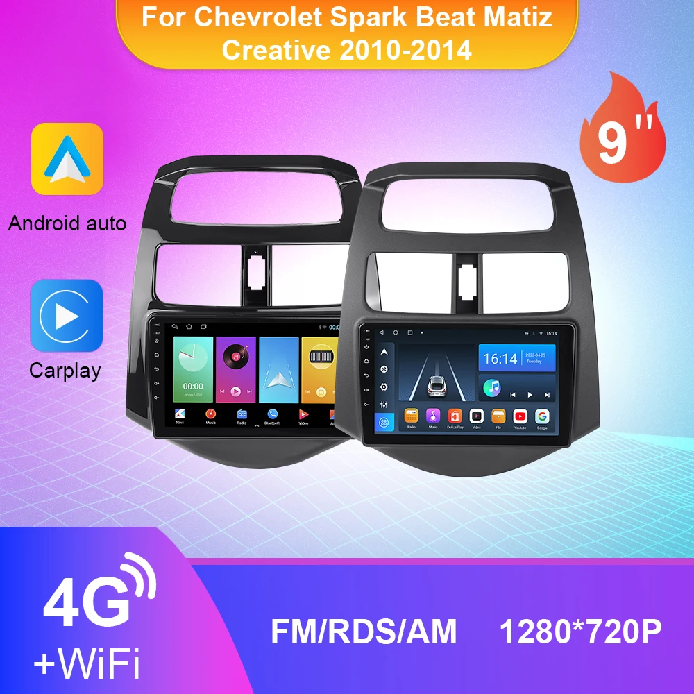 9Inch Multimedia Stereo Video Player For Chevrolet Spark Beat Matiz Creative 2010-2014 Car Radio DSP Android 10 GPS Navigation
9Inch Multimedia Stereo Video Player For Chevrolet Spark Beat Matiz Creative 2010-2014 Car Radio DSP Android 10 GPS Navigation