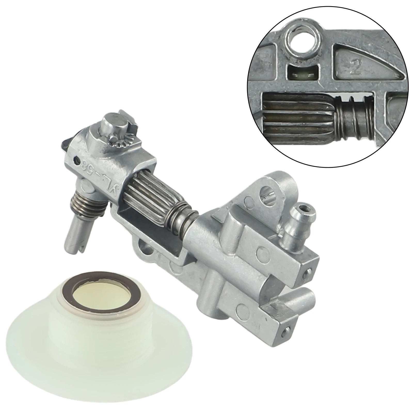 Worm Gear Oil Pump Chinese Chainsaw Delicate Drive For 5200 4500 5800 For 52cc 45cc 58cc Parts Reliable Durable
Worm Gear Oil Pump Chinese Chainsaw Delicate Drive For 5200 4500 5800 For 52cc 45cc 58cc Parts Reliable Durable
