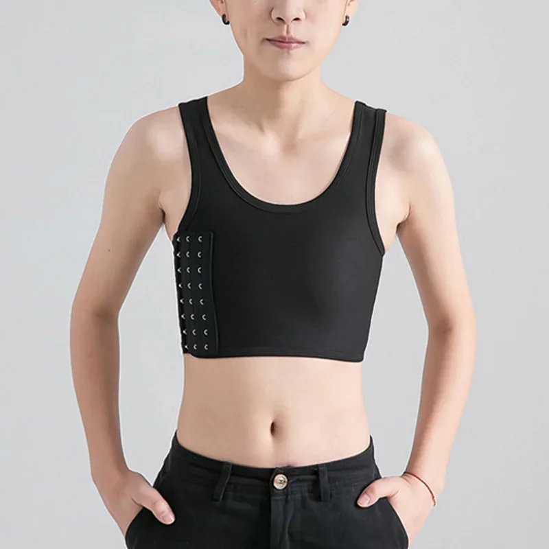 Women Breathable Chest Breast Binder Side Buckle Short Chest Binder Underwear Tank Tops Underwear Shaper Bustier Chest Binder
Women Breathable Chest Breast Binder Side Buckle Short Chest Binder Underwear Tank Tops Underwear Shaper Bustier Chest Binder